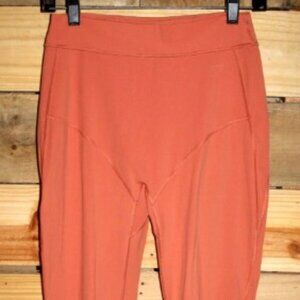 KENDRA KATHRYN/GYM SHARK SMALL TERRACOTTA CROPPED ATHLETIC PANTS